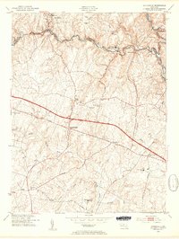 Download a high-resolution, GPS-compatible USGS topo map for Sykesville, MD (1954 edition)