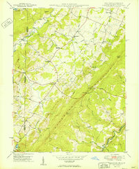 Download a high-resolution, GPS-compatible USGS topo map for Table Rock, MD (1949 edition)