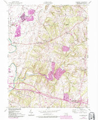 Download a high-resolution, GPS-compatible USGS topo map for Walkersville, MD (1994 edition)