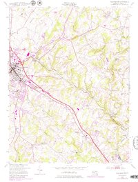 Download a high-resolution, GPS-compatible USGS topo map for Westminster, MD (1979 edition)