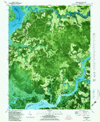 Download a high-resolution, GPS-compatible USGS topo map for Wetipquin, MD (1983 edition)
