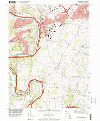 Download a high-resolution, GPS-compatible USGS topo map for Williamsport, MD (2000 edition)