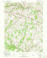 Download a high-resolution, GPS-compatible USGS topo map for Woodbine, MD (1971 edition)