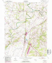 Download a high-resolution, GPS-compatible USGS topo map for Woodsboro, MD (1987 edition)
