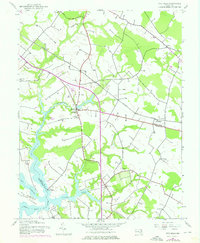 Download a high-resolution, GPS-compatible USGS topo map for Wye Mills, MD (1976 edition)