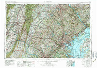 preview thumbnail of historical topo map of Baltimore, MD in 1957