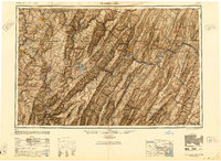 1948 Map of Cumberland, 1950 Print