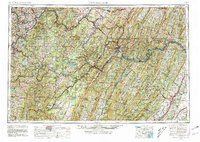 Download a high-resolution, GPS-compatible USGS topo map for Cumberland, MD (1981 edition)
