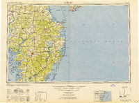 1948 Map of Salisbury, 1951 Print