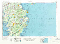 1946 Map of Salisbury, 1971 Print