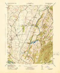 Download a high-resolution, GPS-compatible USGS topo map for Buckeystown, MD (1944 edition)