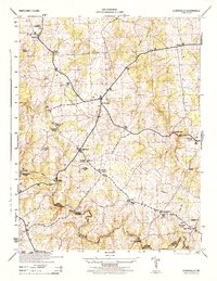 Download a high-resolution, GPS-compatible USGS topo map for Clarksville, MD (1944 edition)