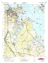 Download a high-resolution, GPS-compatible USGS topo map for Curtis Bay, MD (1944 edition)