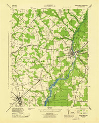 1944 Map of Federalsburg