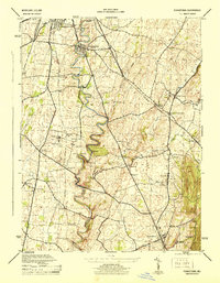 Download a high-resolution, GPS-compatible USGS topo map for Funkstown, MD (1944 edition)