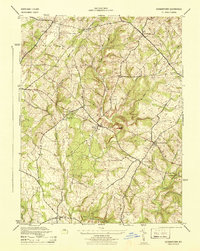 Download a high-resolution, GPS-compatible USGS topo map for Germantown, MD (1944 edition)