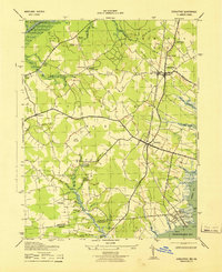 Download a high-resolution, GPS-compatible USGS topo map for Girdletree, MD (1943 edition)
