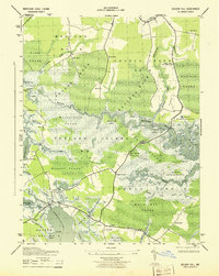Download a high-resolution, GPS-compatible USGS topo map for Golden Hill, MD (1943 edition)