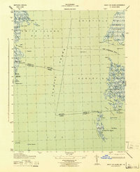 Download a high-resolution, GPS-compatible USGS topo map for Great Fox Island, MD (1943 edition)