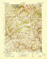 Download a high-resolution, GPS-compatible USGS topo map for Hereford, MD (1944 edition)