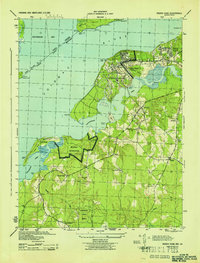 preview thumbnail of historical topo map of Indian Head, MD in 1944