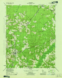 Download a high-resolution, GPS-compatible USGS topo map for La Plata, MD (1944 edition)