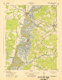 Download a high-resolution, GPS-compatible USGS topo map for Mardela Springs, MD (1943 edition)
