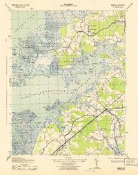 Download a high-resolution, GPS-compatible USGS topo map for Marion, MD (1943 edition)