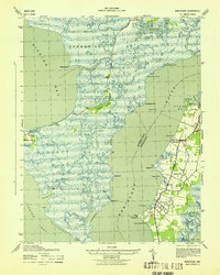 Download a high-resolution, GPS-compatible USGS topo map for Nanticoke, MD (1943 edition)