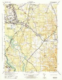 Download a high-resolution, GPS-compatible USGS topo map for Odenton, MD (1944 edition)