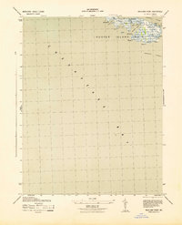 Download a high-resolution, GPS-compatible USGS topo map for Richland Point, MD (1943 edition)