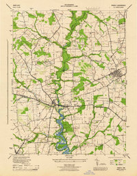 Download a high-resolution, GPS-compatible USGS topo map for Ridgely, MD (1944 edition)