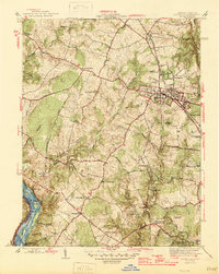preview thumbnail of historical topo map of Rockville, MD in 1945