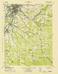 1943 Map of Salisbury