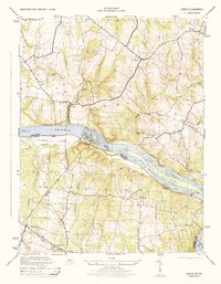 Download a high-resolution, GPS-compatible USGS topo map for Seneca, MD (1944 edition)