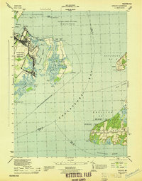 Download a high-resolution, GPS-compatible USGS topo map for Spesutie, MD (1944 edition)