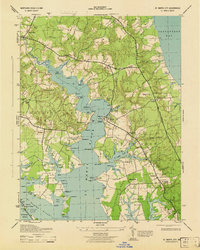 Download a high-resolution, GPS-compatible USGS topo map for St Marys City, MD (1943 edition)