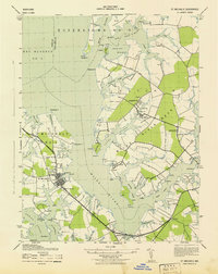 Download a high-resolution, GPS-compatible USGS topo map for St Michaels, MD (1943 edition)