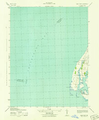 Download a high-resolution, GPS-compatible USGS topo map for Swan Point, MD (1942 edition)