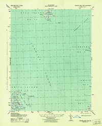 Download a high-resolution, GPS-compatible USGS topo map for Terrapin Sand Point, MD (1943 edition)