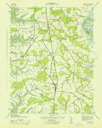 Download a high-resolution, GPS-compatible USGS topo map for Trappe, MD (1943 edition)