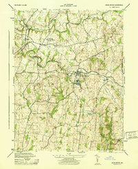 Download a high-resolution, GPS-compatible USGS topo map for Union Bridge, MD (1944 edition)