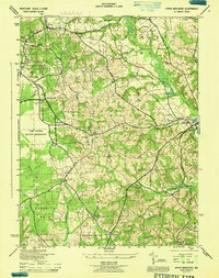 Download a high-resolution, GPS-compatible USGS topo map for Upper Marlboro, MD (1944 edition)