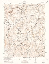 Download a high-resolution, GPS-compatible USGS topo map for Urbana, MD (1944 edition)