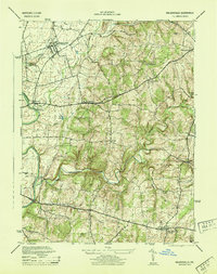 Download a high-resolution, GPS-compatible USGS topo map for Walkersville, MD (1944 edition)