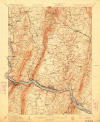 Download a high-resolution, GPS-compatible USGS topo map for Antietam, MD (1923 edition)