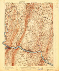 Download a high-resolution, GPS-compatible USGS topo map for Antietam, MD (1930 edition)