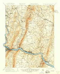 Download a high-resolution, GPS-compatible USGS topo map for Antietam, MD (1945 edition)
