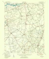 Download a high-resolution, GPS-compatible USGS topo map for Barclay, MD (1951 edition)