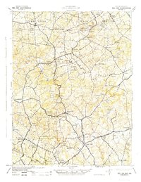 1942 Map of Bel Air